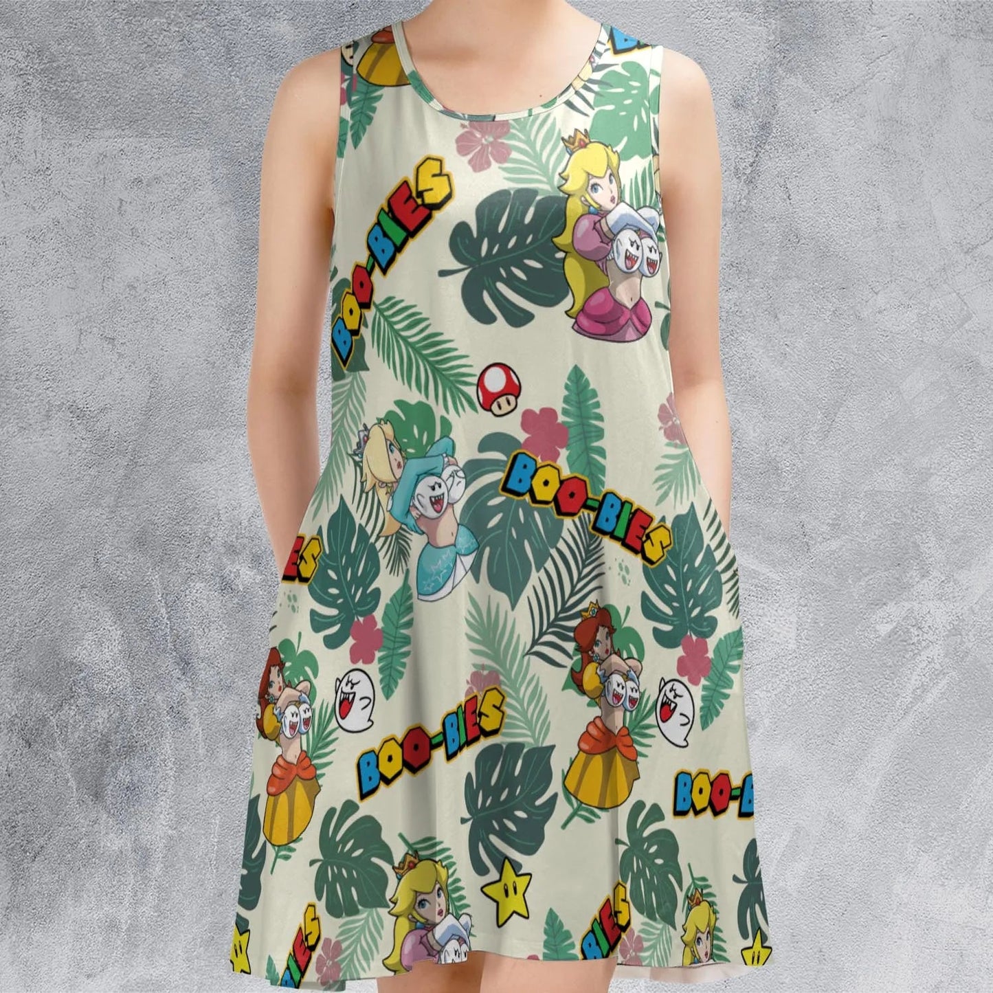 Casual Sleeveless Dress - 1MAPKR8E