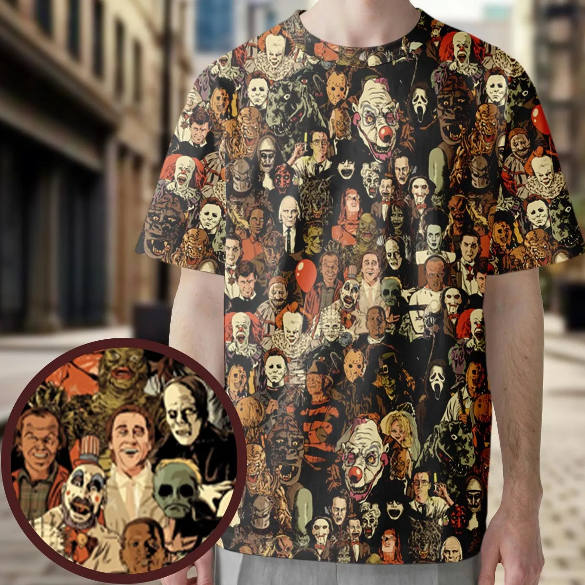 Full Print T-Shirt - DZ3SKQEC