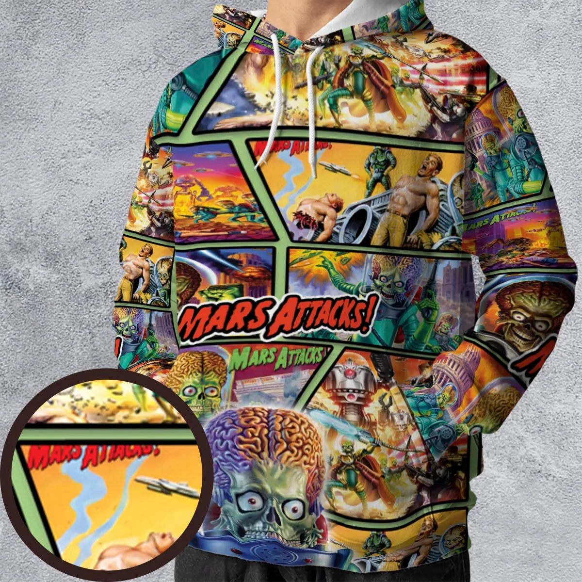 Full Print Hoodie - 1FK83AFD