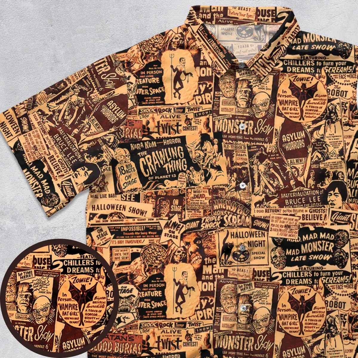 Short Sleeve Button Shirt - 762SH5KP