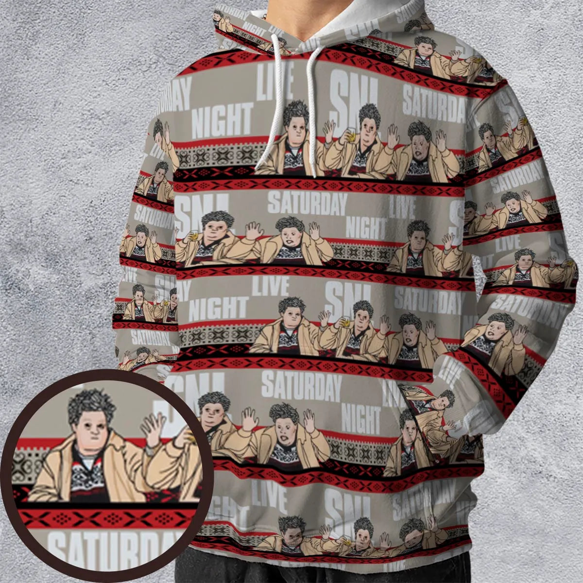 Full Print Hoodie - D8T22P7H