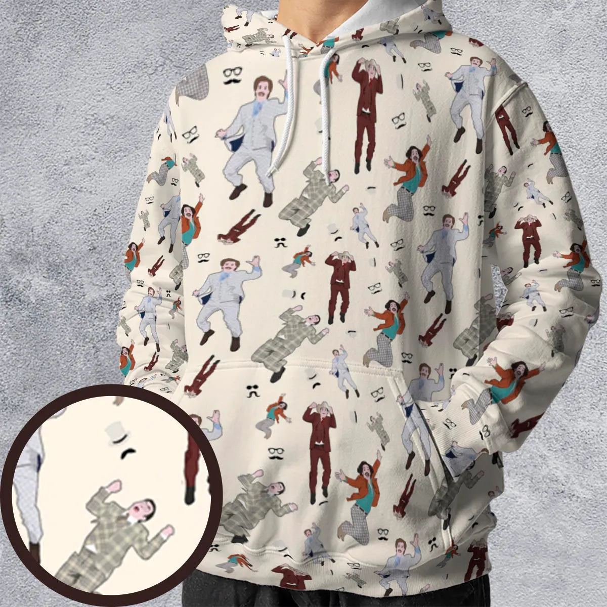 Full Print Hoodie - AMEDGQG8