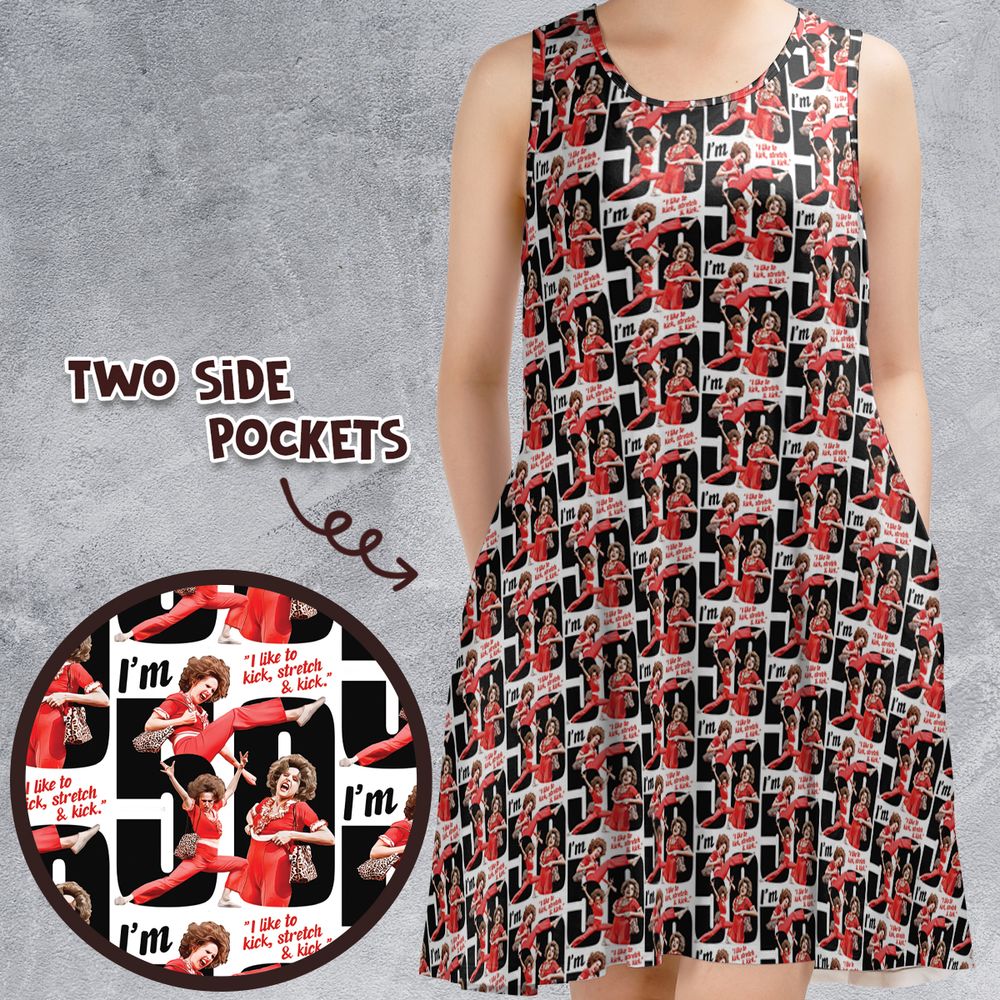 Sleeveless Dress - EBKU1ERD -  - 1