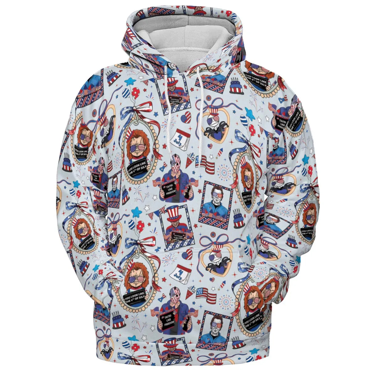 Full Print Hoodie - XU4VXLCR