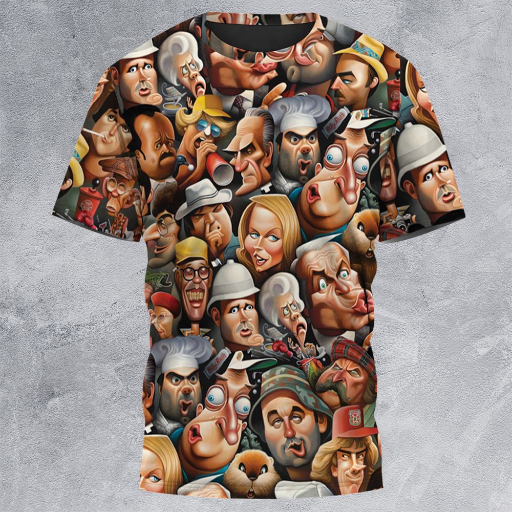All-Over Print Unisex T-Shirt - WXM1LWJS -  - 3