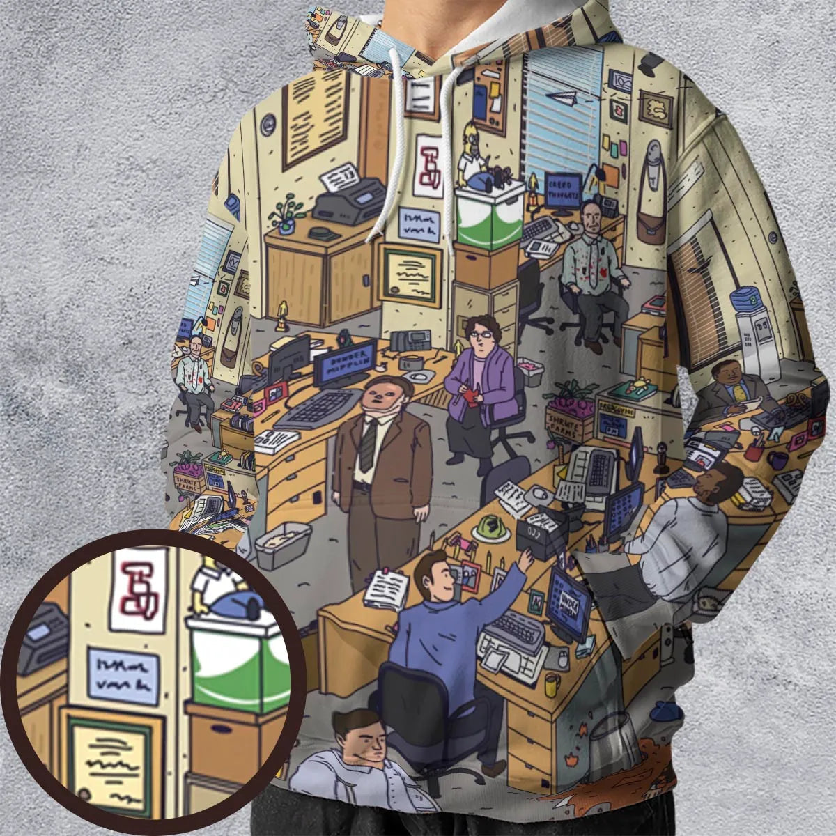Full Print Hoodie - JTC4FMUV