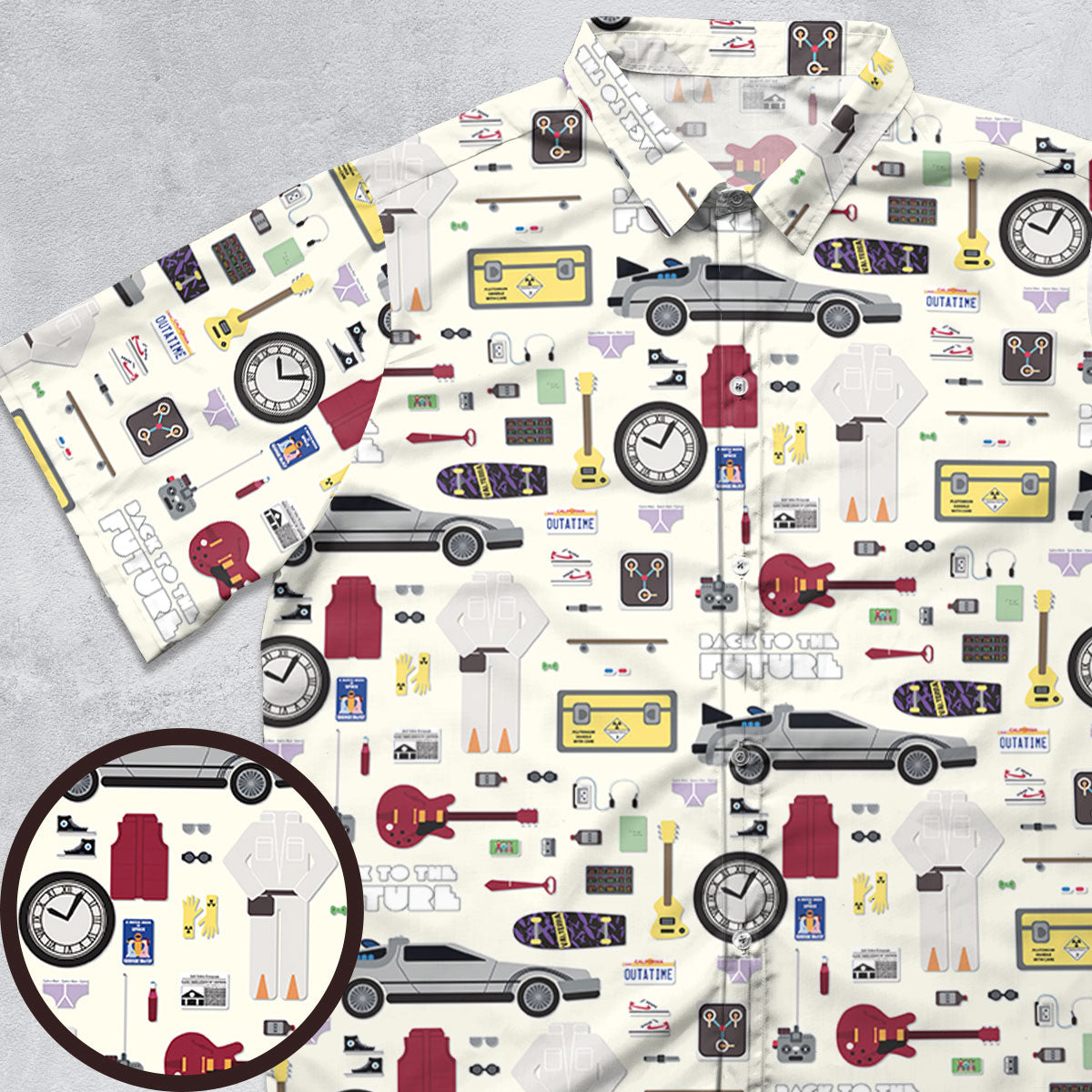 Short Sleeve Button Shirt - D4MX81FJ