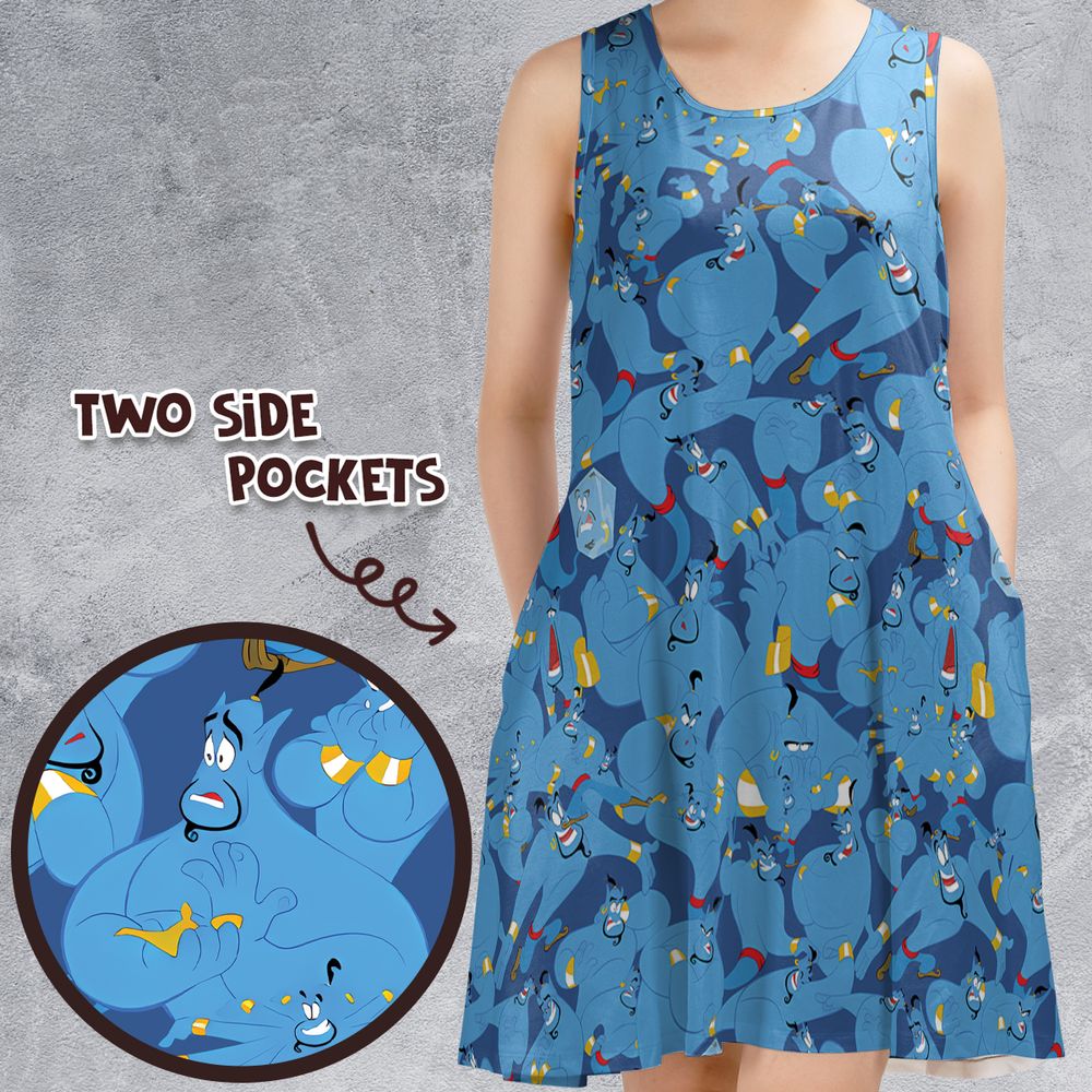 Sleeveless Dress - PE5SM3QK -  - 1