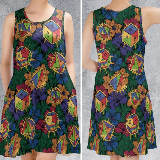 Casual Sleeveless Dress - AFFDRQSP
