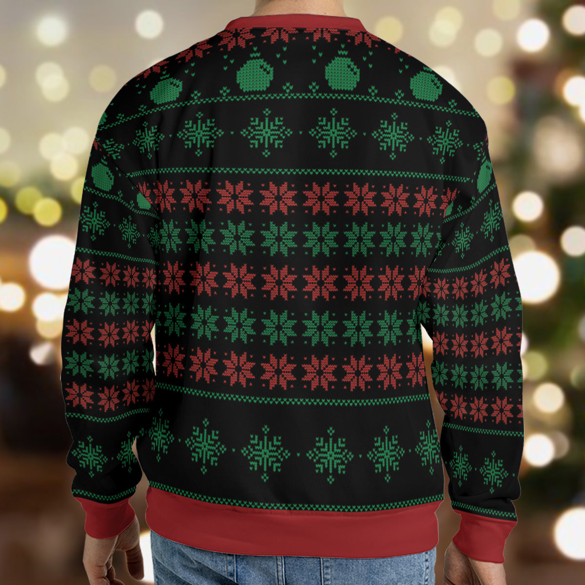 Ugly Christmas Sweatshirt - Q6AQUX6S