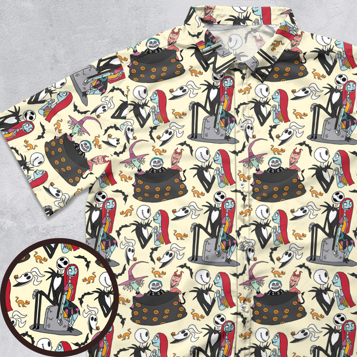 Short Sleeve Button Shirt - TNSQVZBY