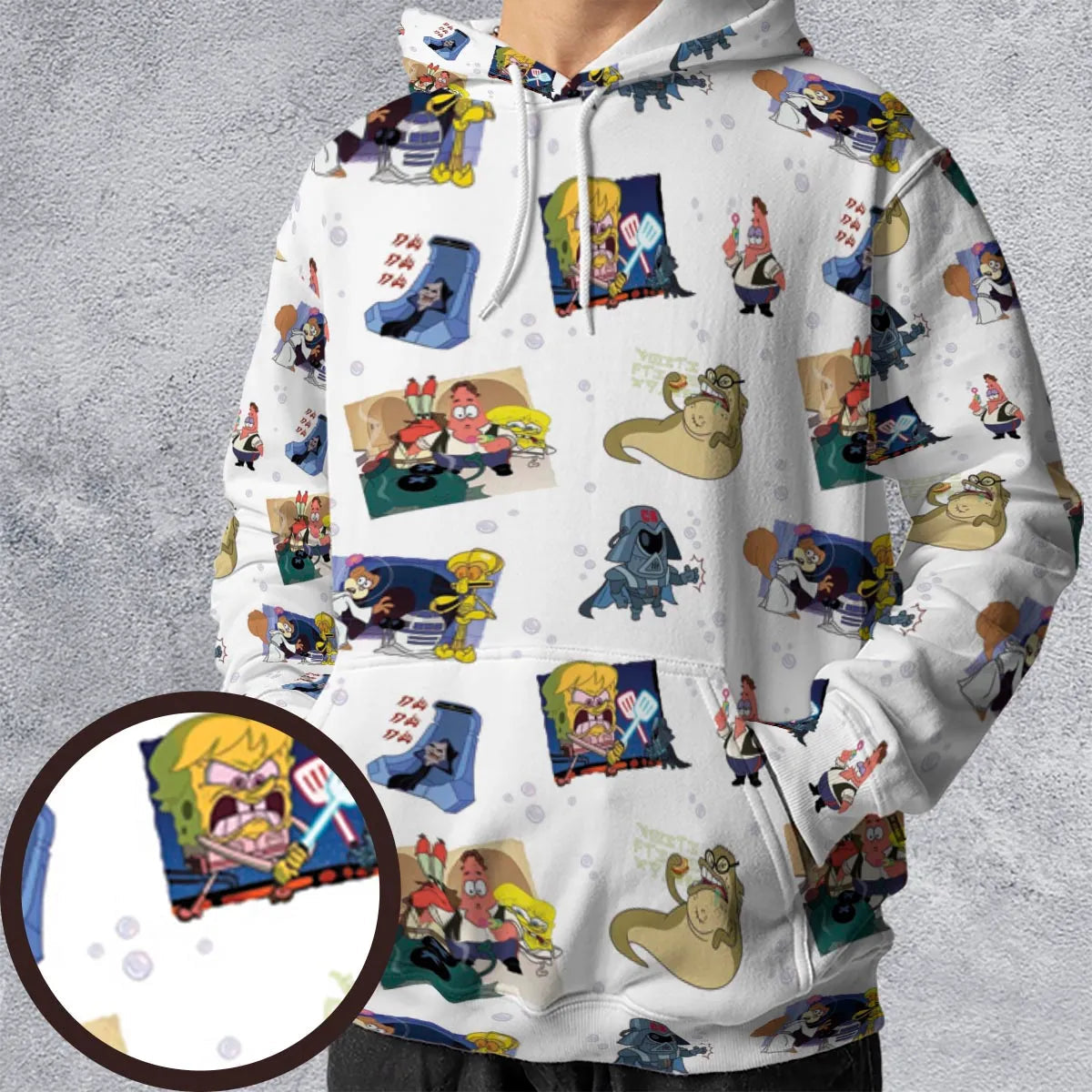 Full Print Hoodie - 53MHWPTW