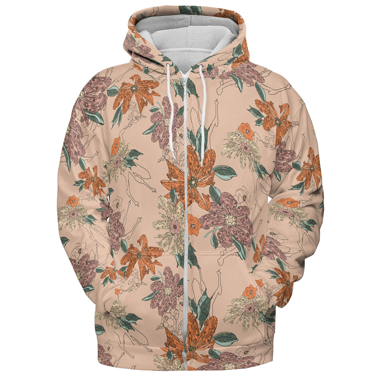 Full Print Hoodie - SCJKGQZS