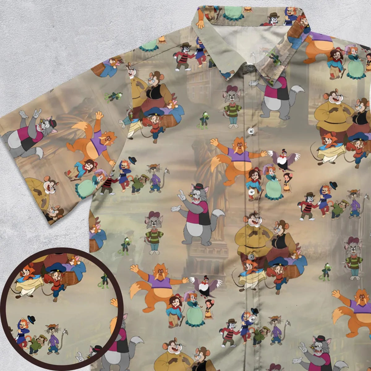 Short Sleeve Button Shirt - L7724RBG