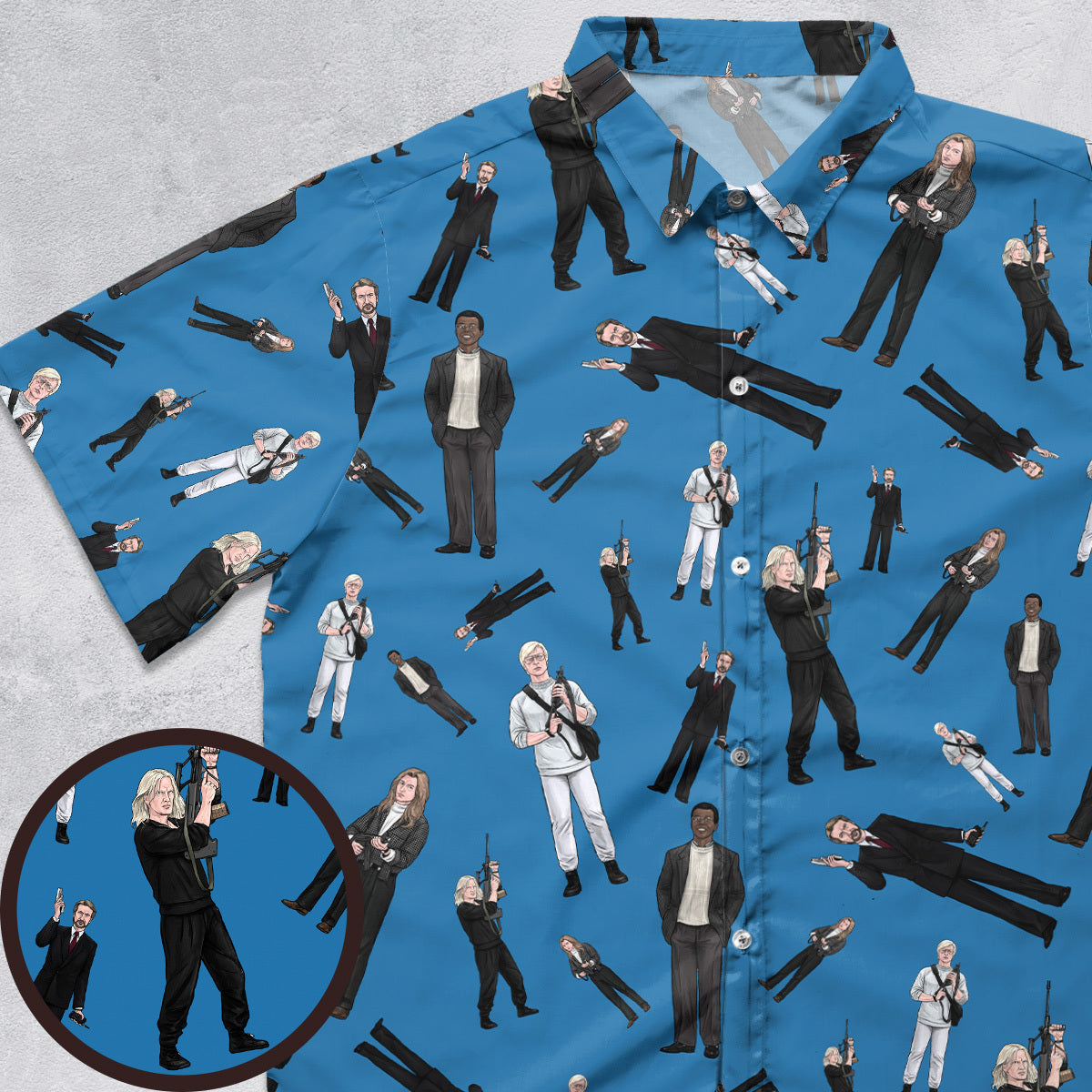 Short Sleeve Button Shirt - W89LQB7Y
