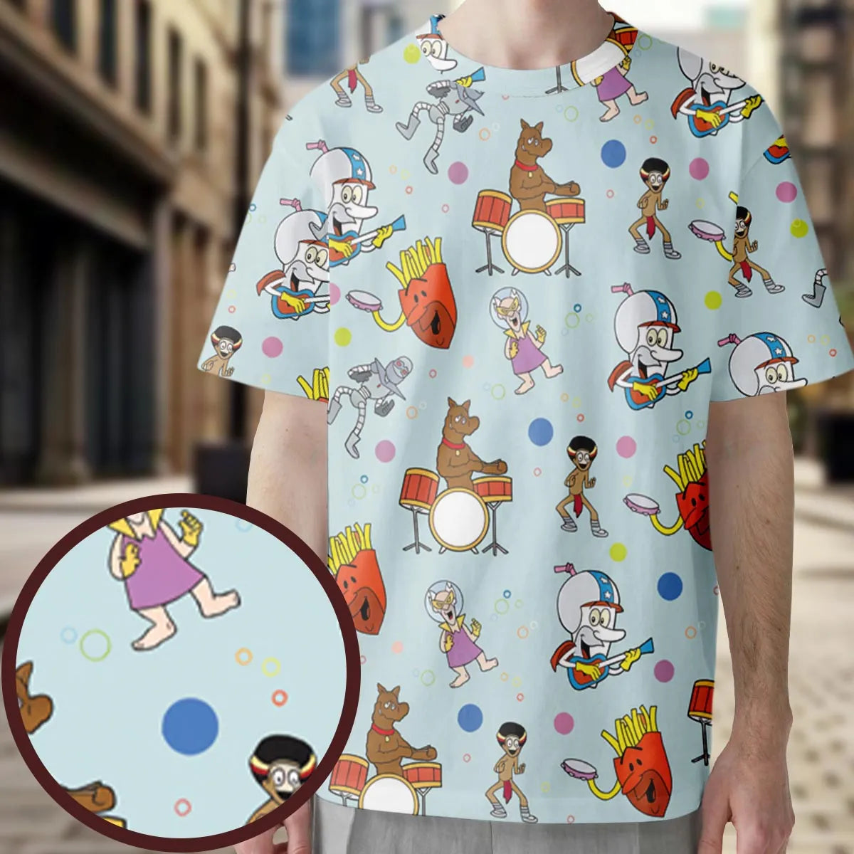 Full Print T-Shirt - 3KE7C61G
