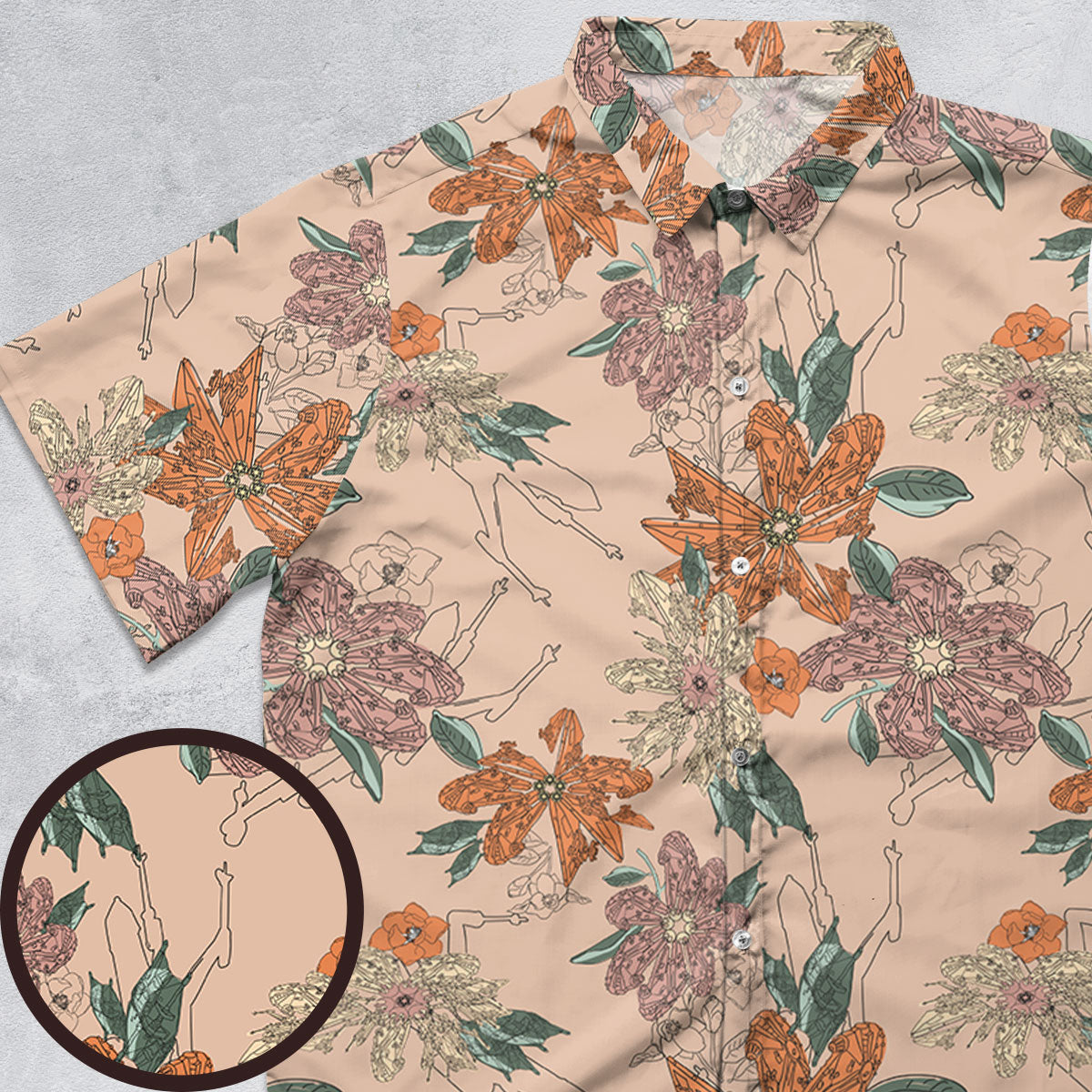 Short Sleeve Button Shirt - 7X7HPB3S