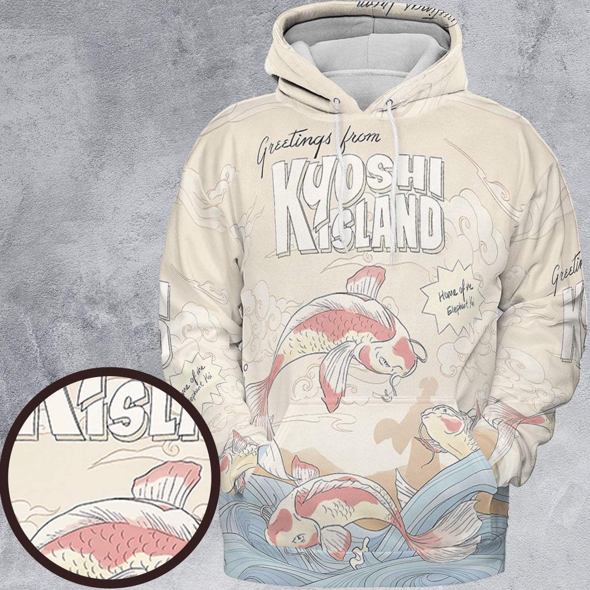 Full Print Hoodie - 2RJXK7KG