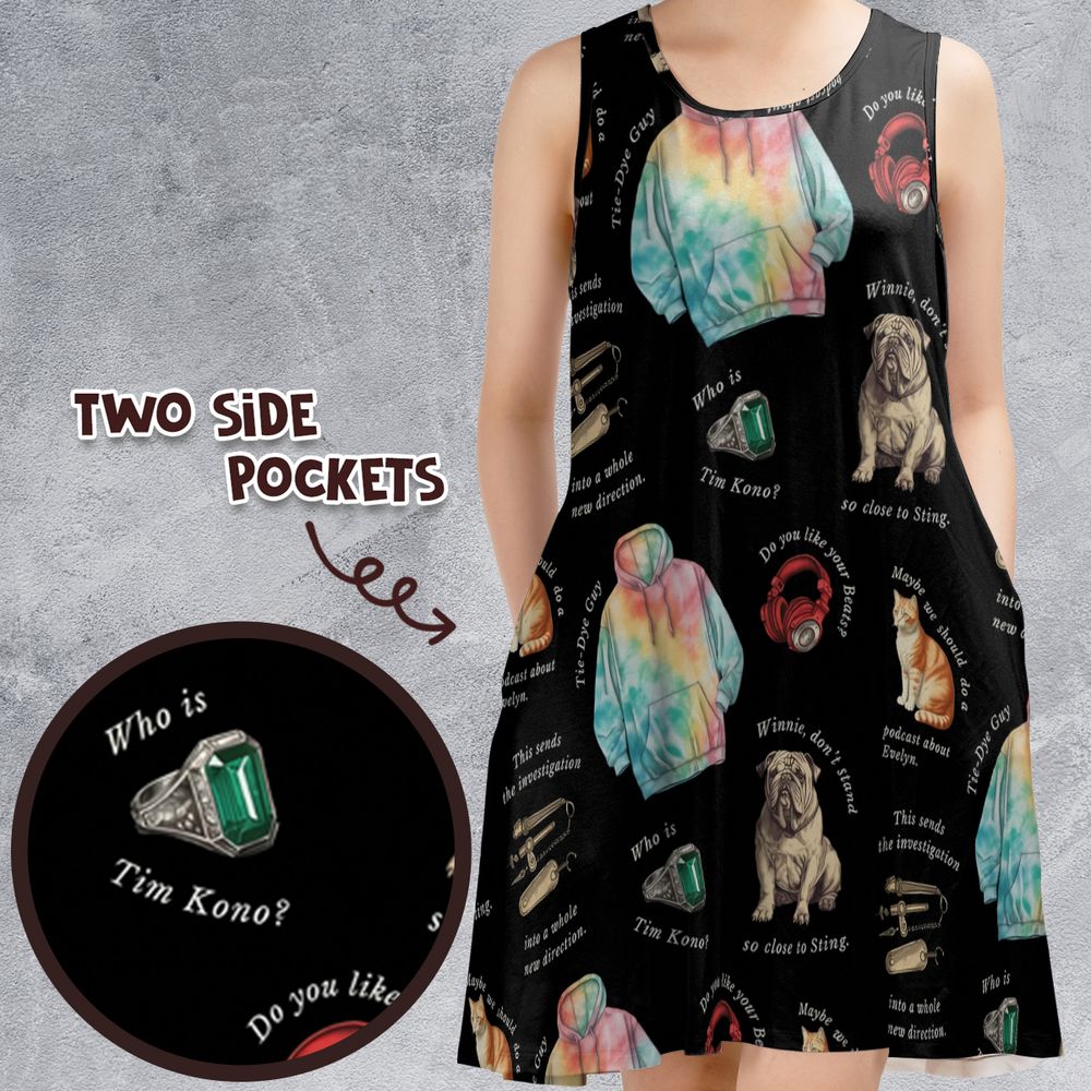 Sleeveless Dress - GK4FGQ6A -  - 1