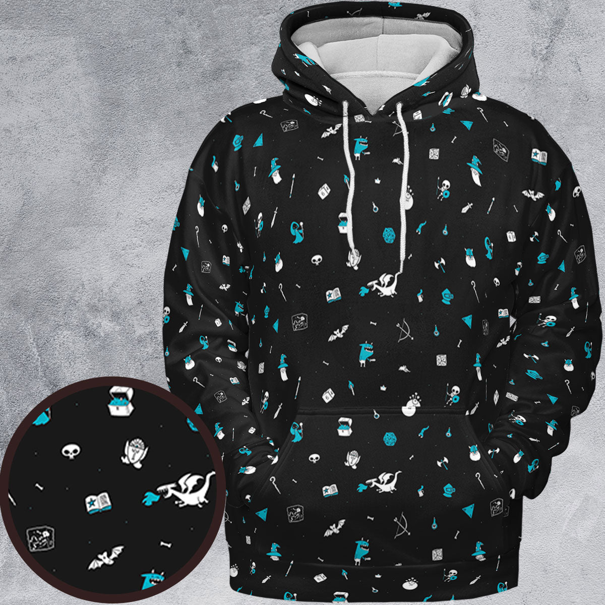 Full Print Hoodie - UZH1TBR8