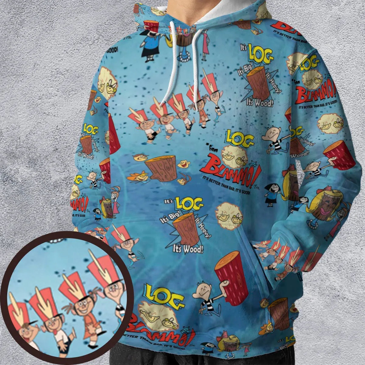 Full Print Hoodie - 1PK2AL4B