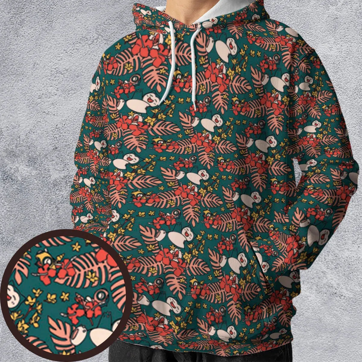 Full Print Hoodie - HJDWK96R