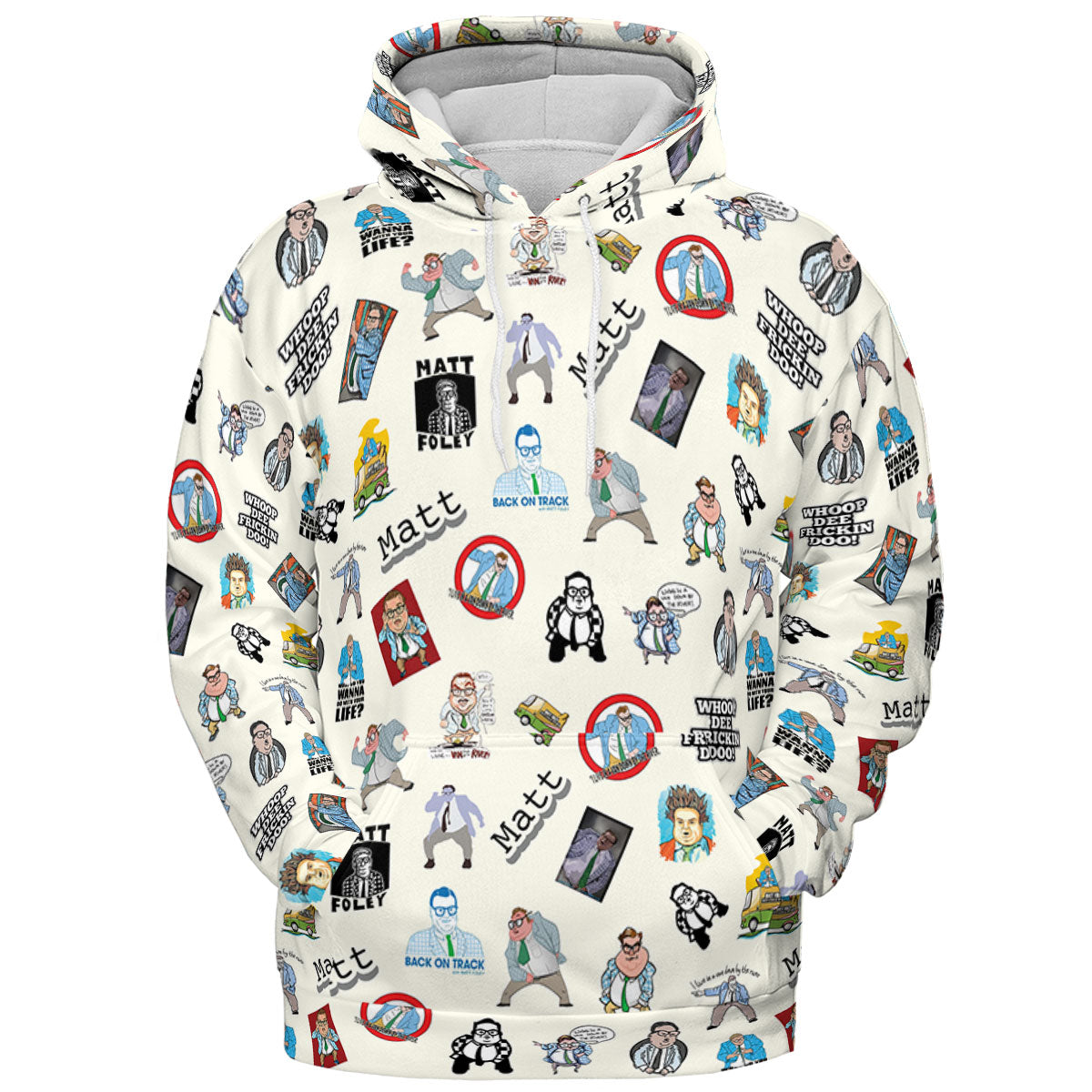 Full Print Hoodie - 7JHF98E4