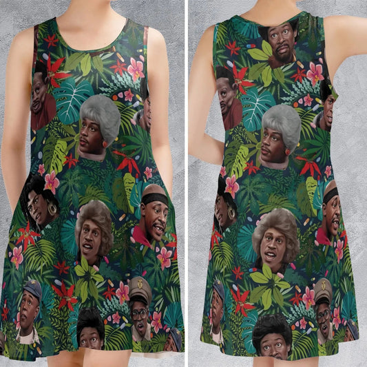 Casual Sleeveless Dress - 1SY4KS75