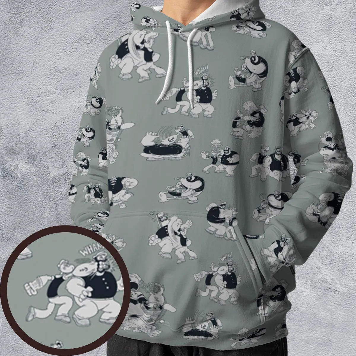 Full Print Hoodie - QNLDUVLF