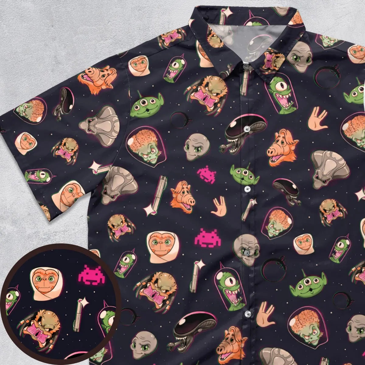 Short Sleeve Button Shirt - PPA5H7ZA