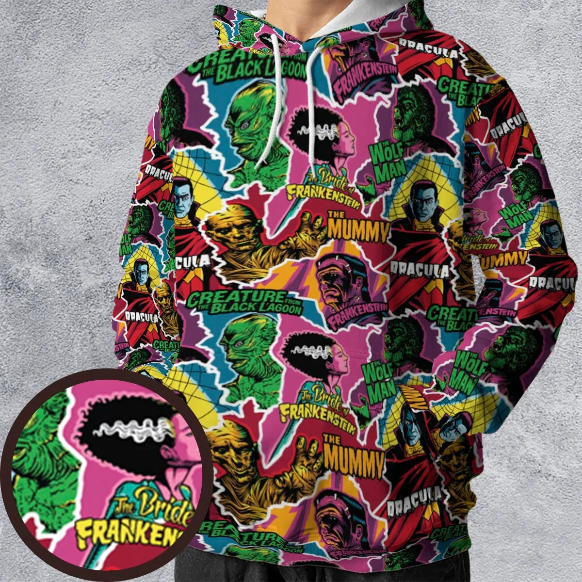 Full Print Hoodie - 69H8CPUA
