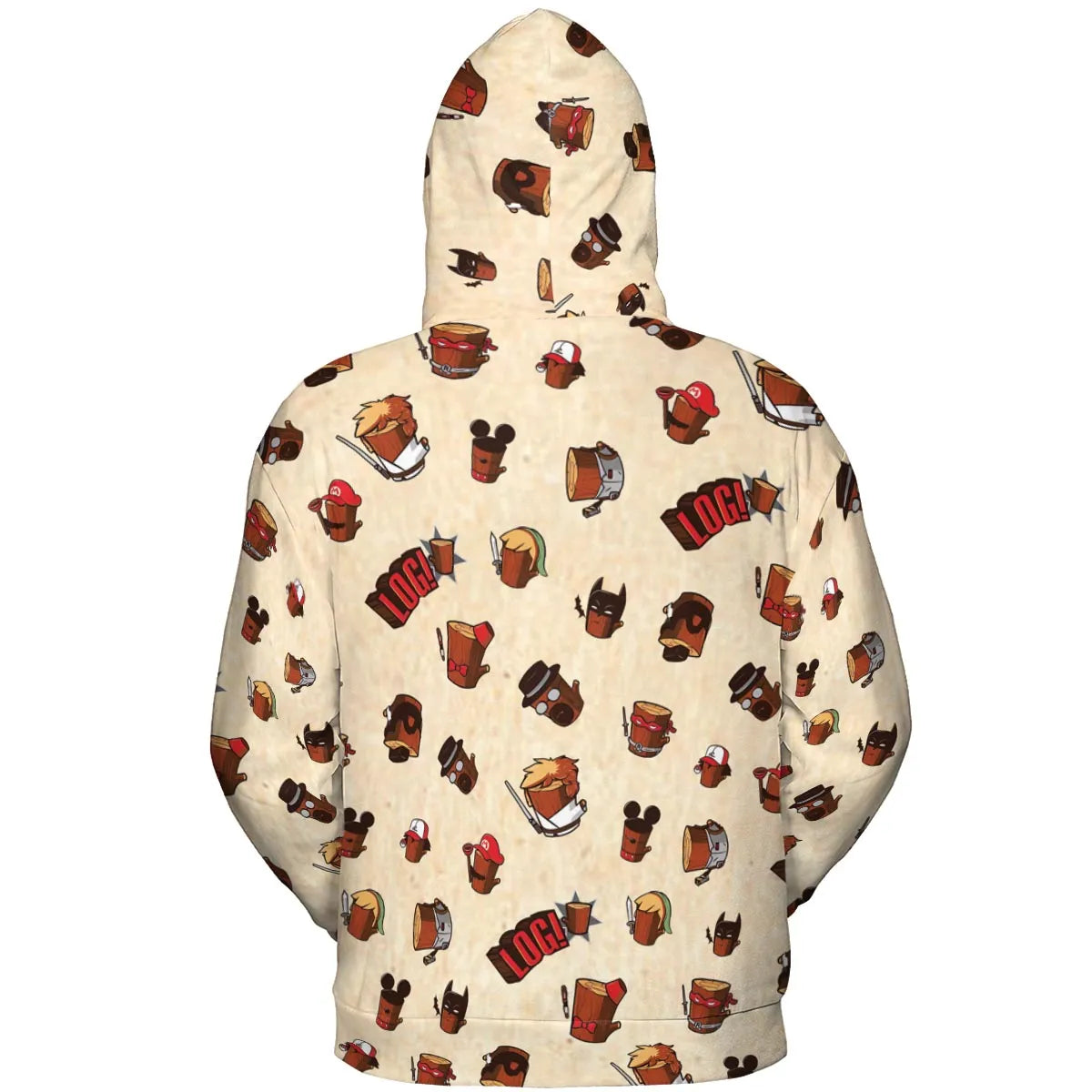 Full Print Hoodie - VVUTBYFS