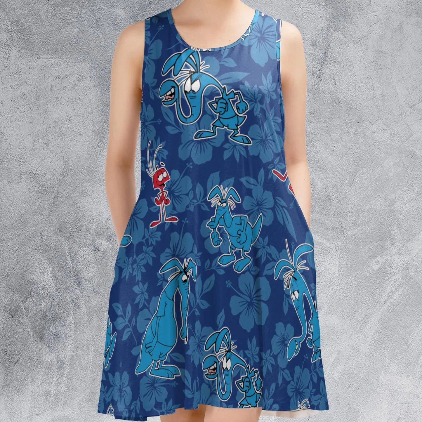 Casual Sleeveless Dress - 22RDSW74