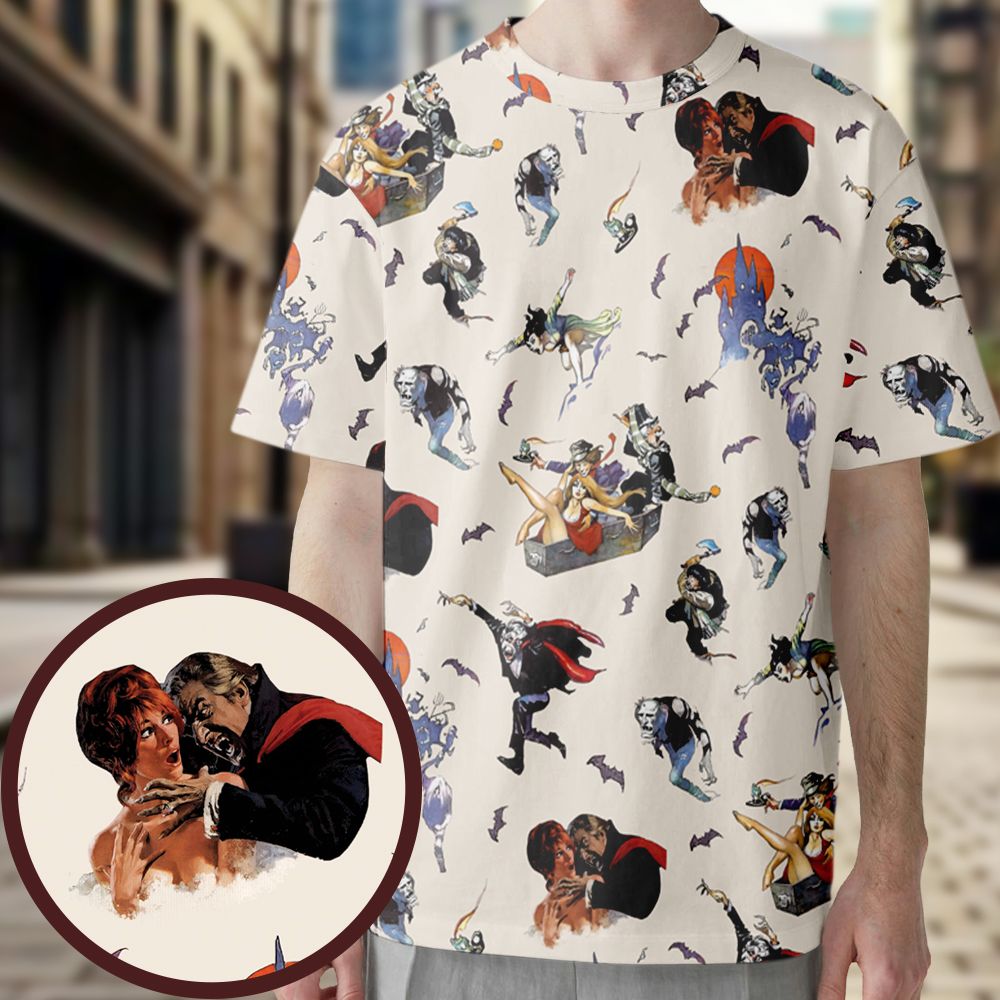All-Over Print Unisex T-Shirt - PQ8TBXKD -  - 1