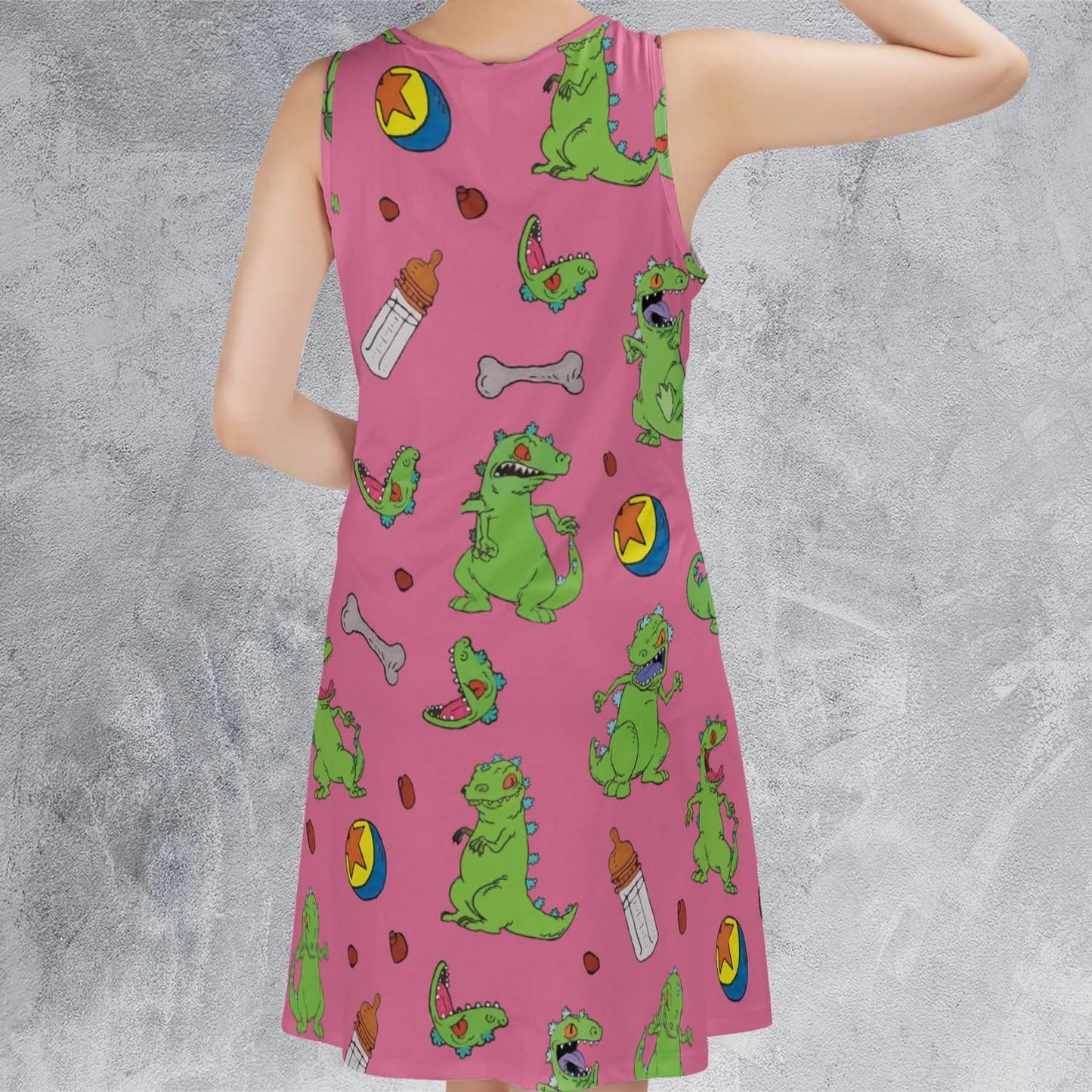 Casual Sleeveless Dress - VJWMPRSL