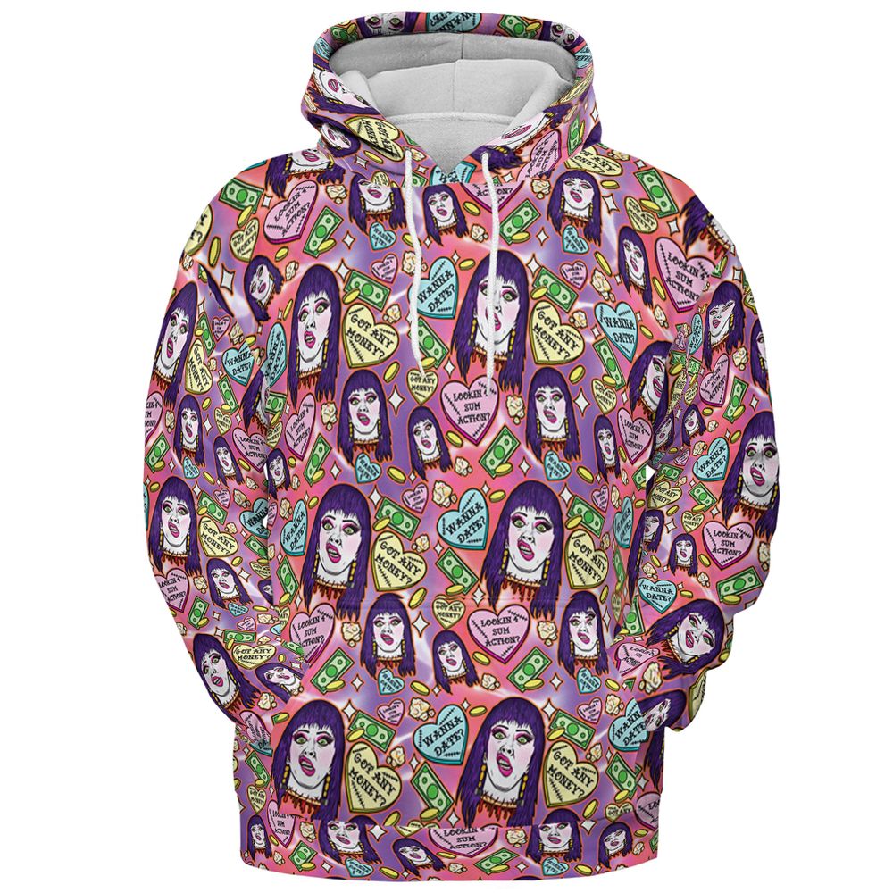 All-over Print Hoodie - W9KCD3PY -  - 2