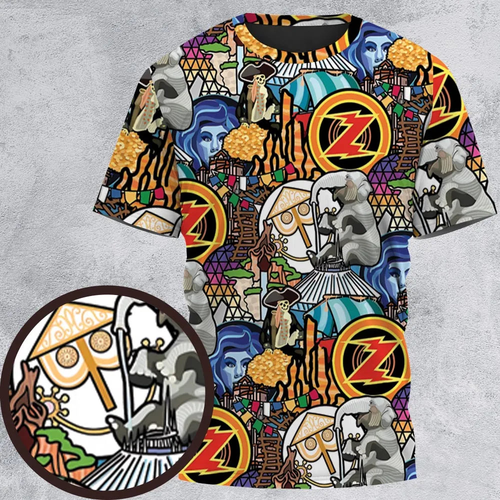 Full Print T-Shirt - F69YHFYU