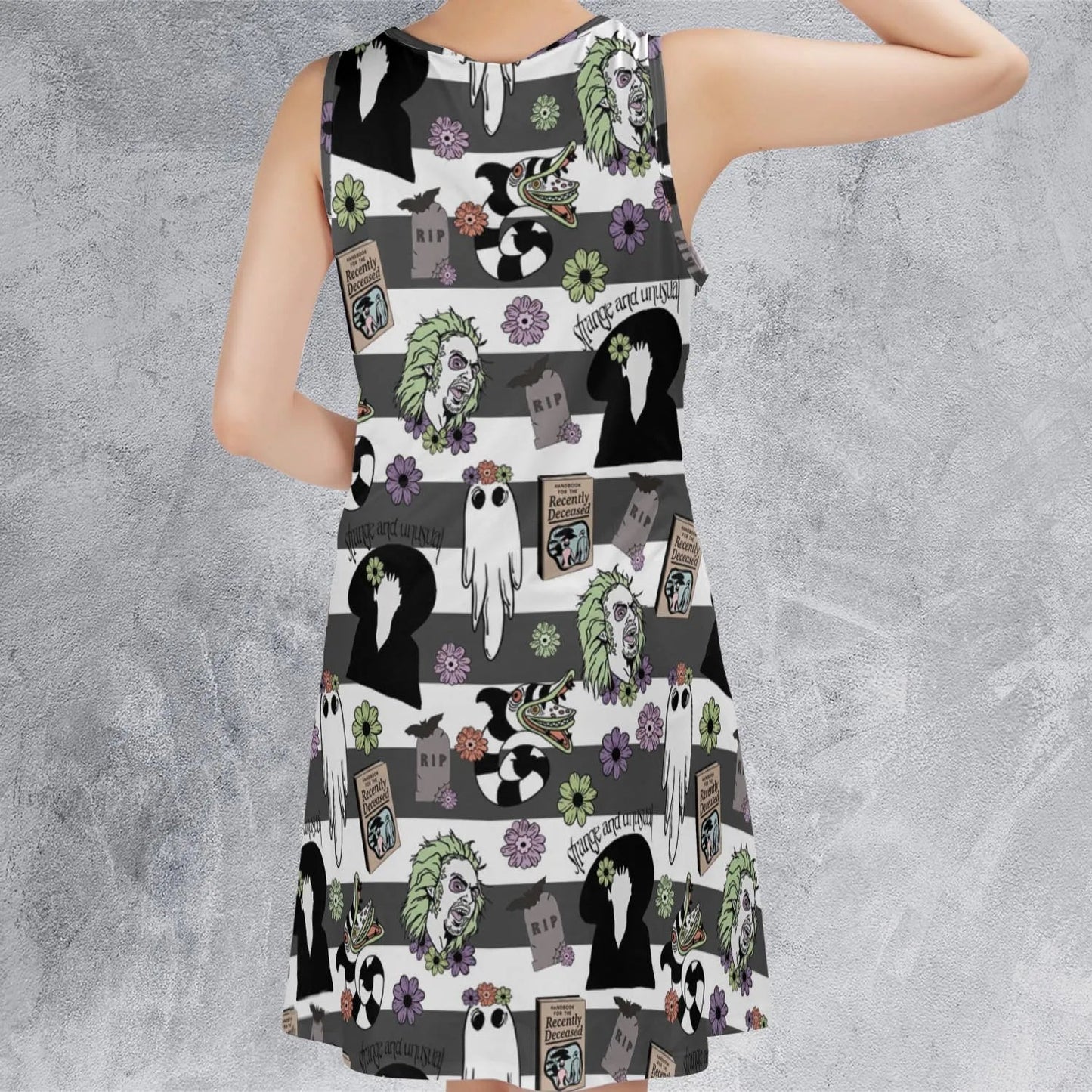 Casual Sleeveless Dress - RJEZ6PGD
