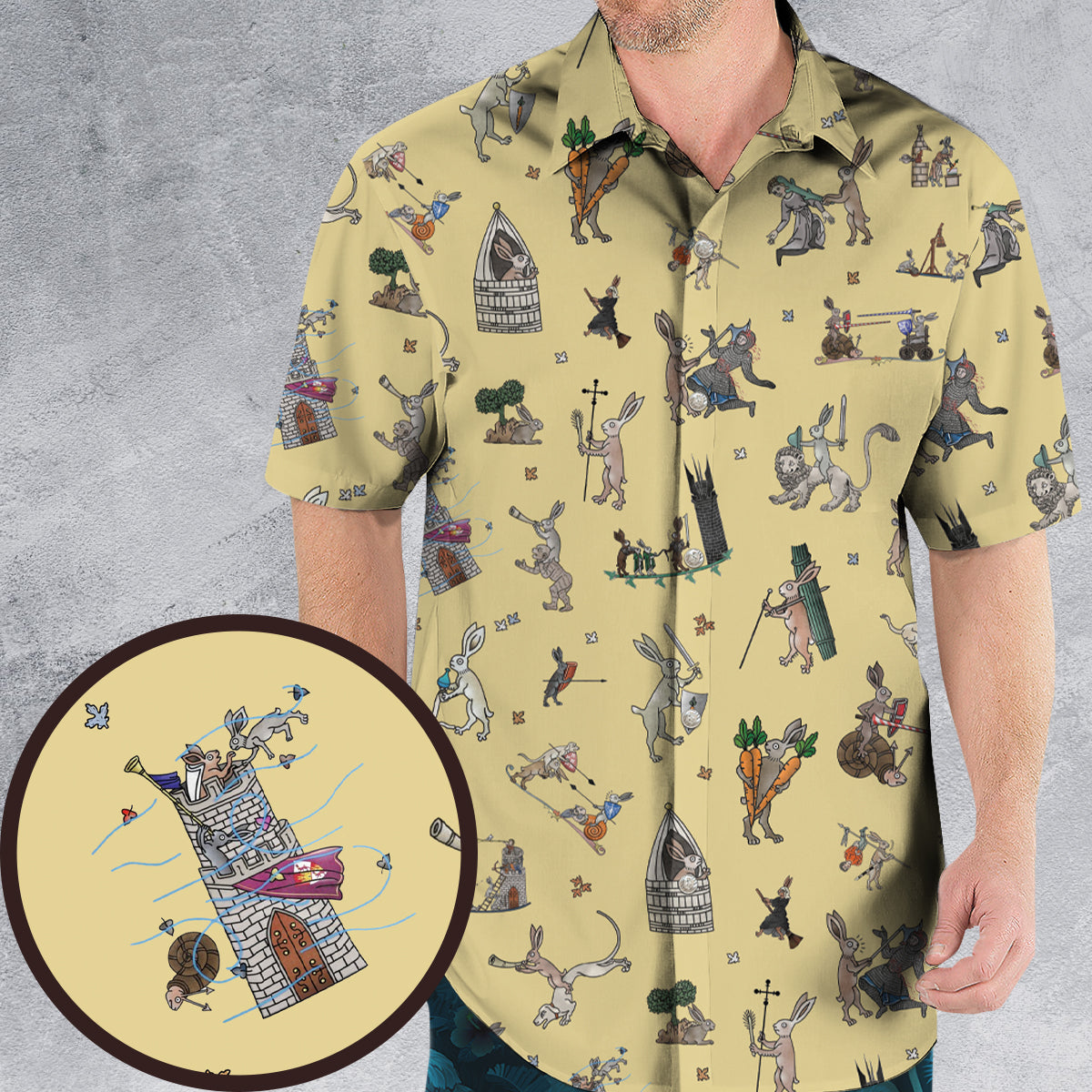Hawaiian Shirt - 2BMS68R1
