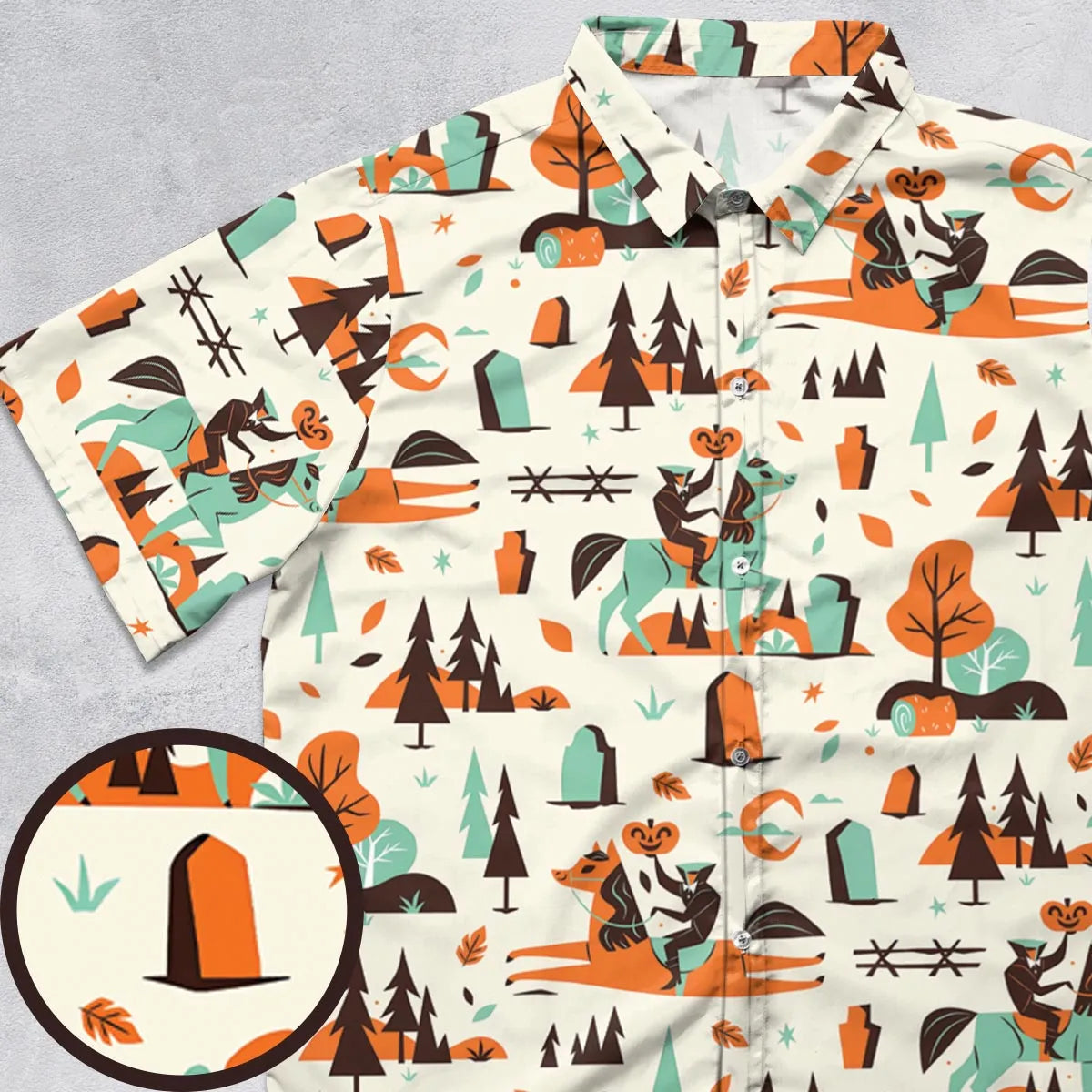 Short Sleeve Button Shirt - XHUAWL68
