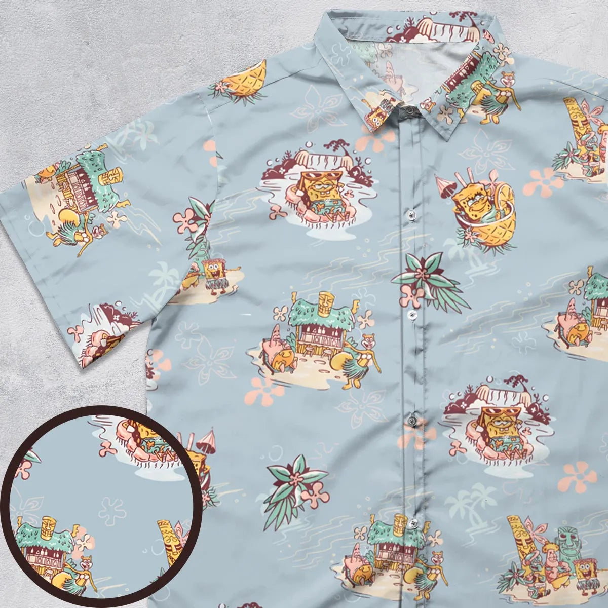 Short Sleeve Button Shirt - FDMJNR83
