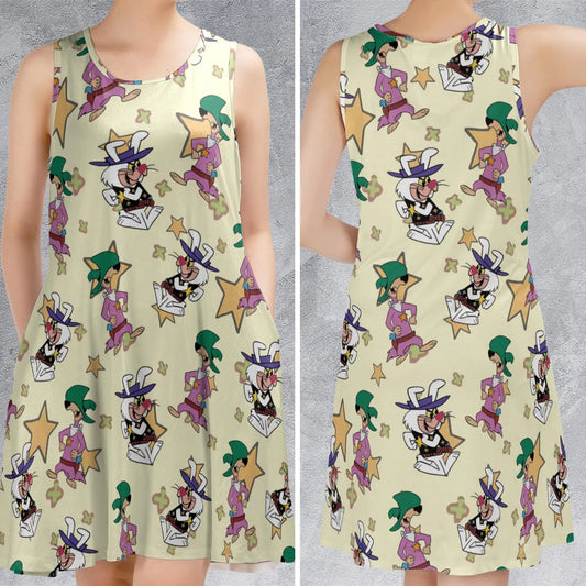 Casual Sleeveless Dress - 4KQTUWDS