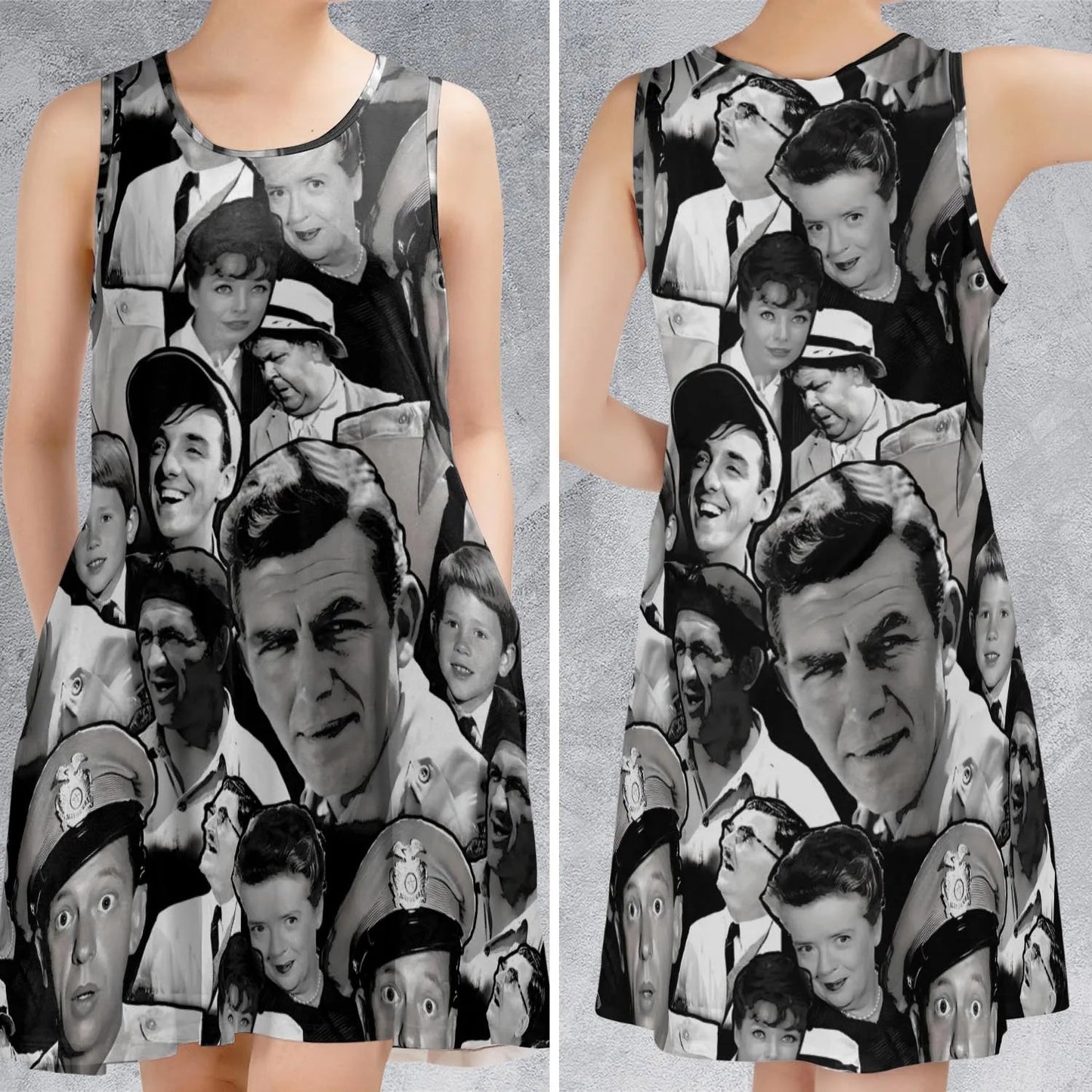 Casual Sleeveless Dress - QJVHNBXG
