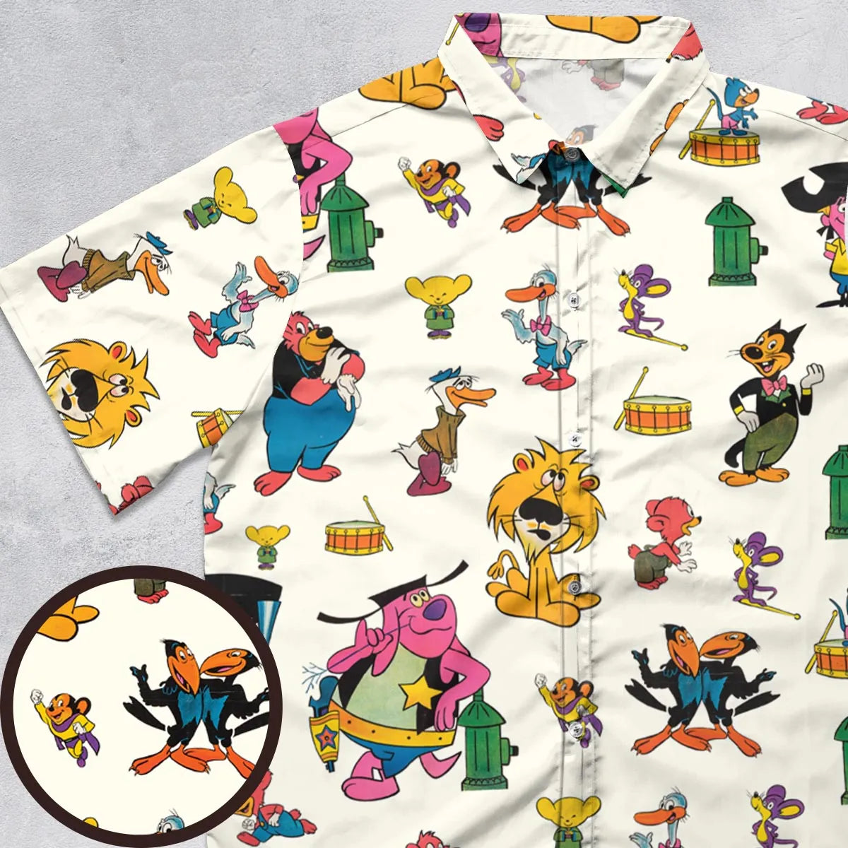 Short Sleeve Button Shirt - TRS8DFHM