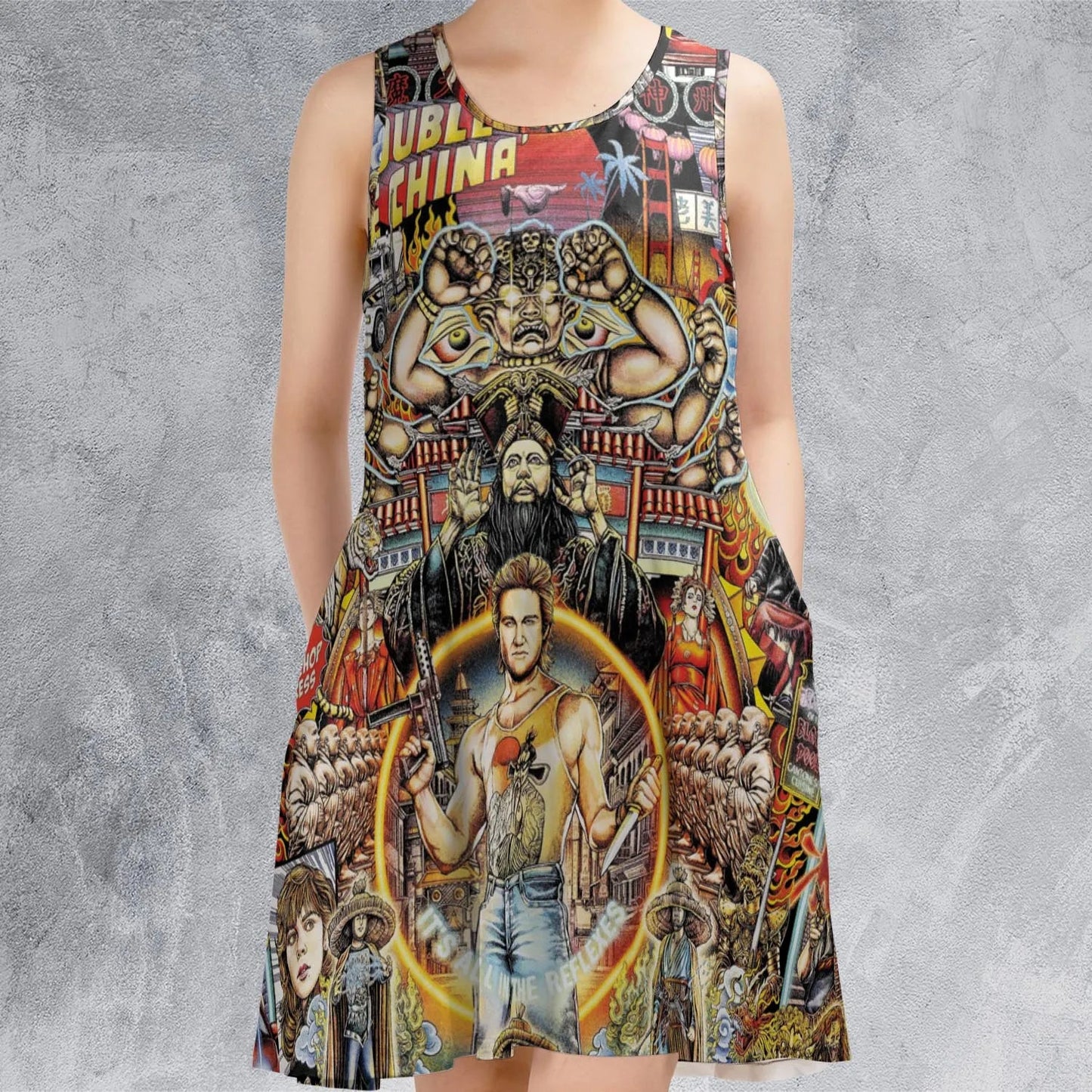 Casual Sleeveless Dress - ZYZFVR24