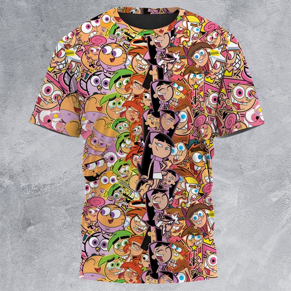 All-Over Print Unisex T-Shirt - EF8U3AG9 -  - 3