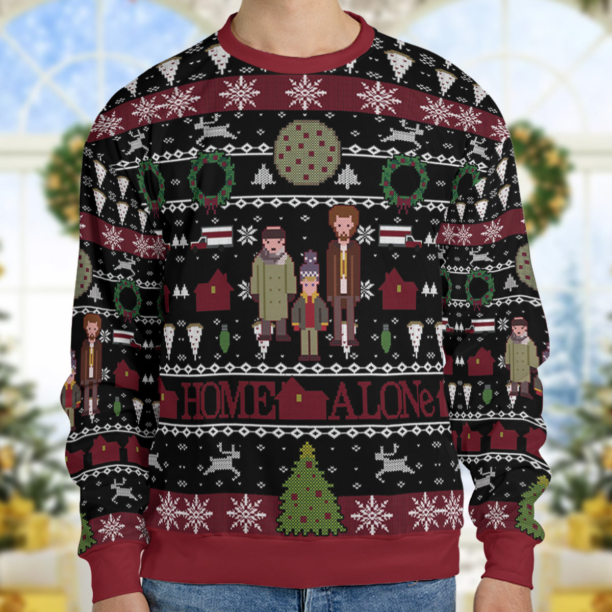 Ugly Christmas Sweatshirt - GKGS5B7W