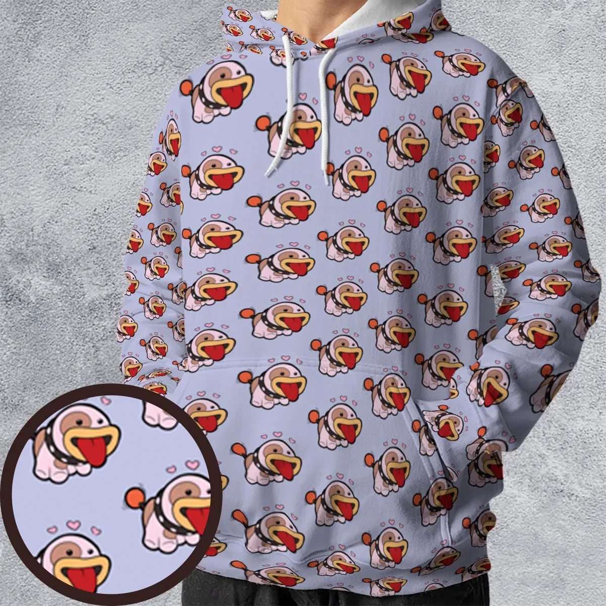Full Print Hoodie - QVADNBU2