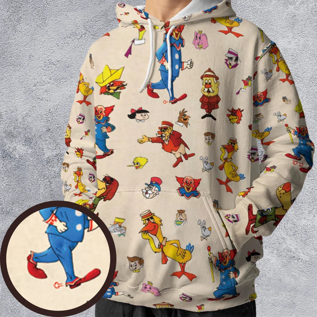 Full Print Hoodie - EB86GMTX