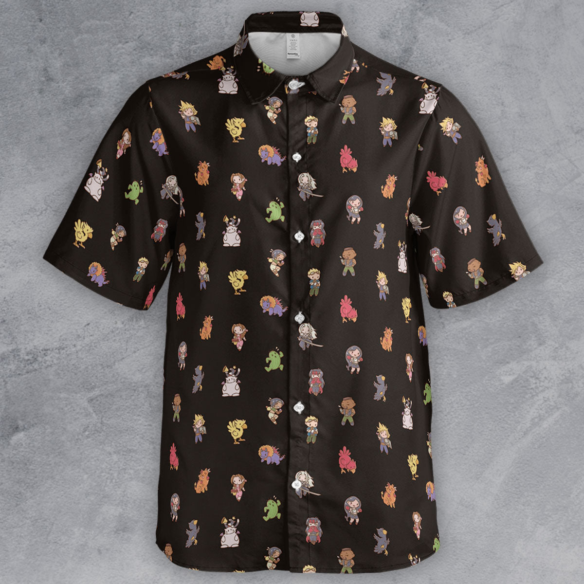 Short Sleeve Button Shirt - MBFG72SK